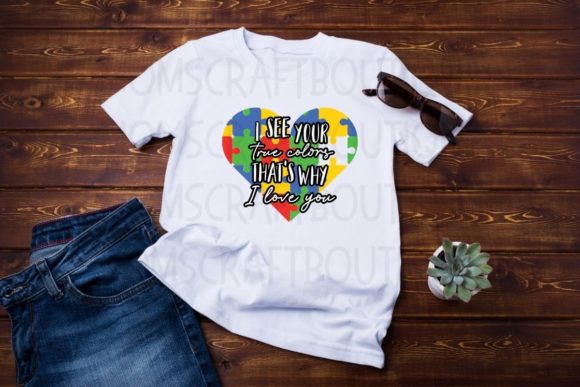 Download True Colors Autism Heart | Puzzle Piece - Colors Collection